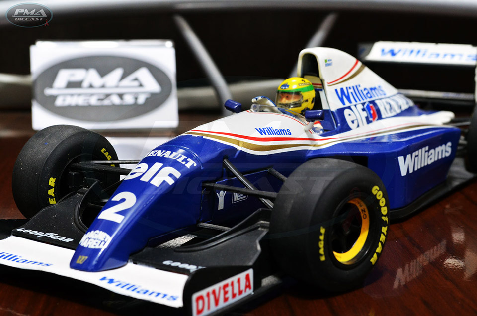 AYRTON SENNA 1994 WILLIAMS FW15D 1:18